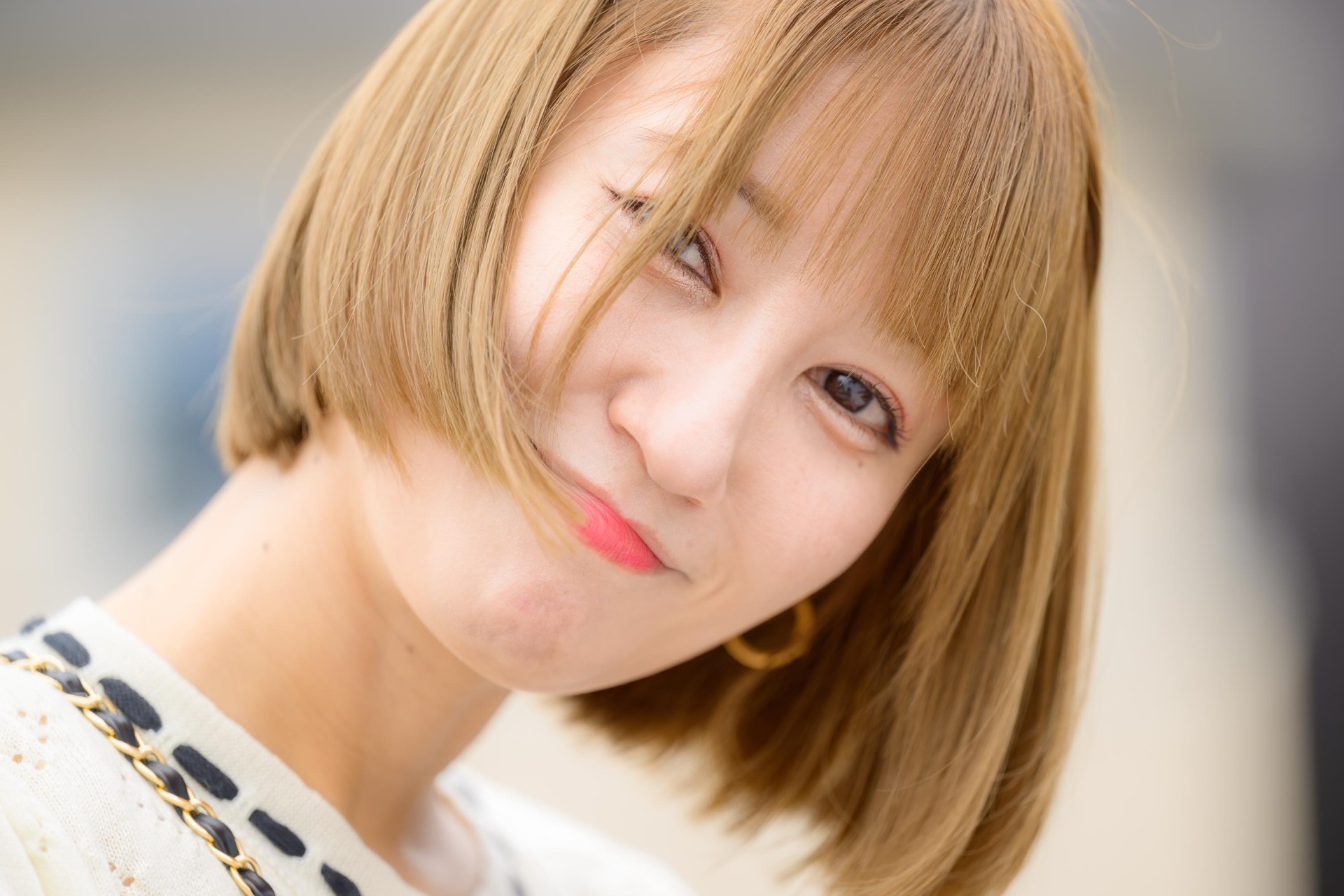 屋外ポートレート